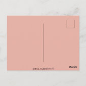 フランス絵図 ポストカード (裏面)