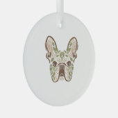 フランス美術 ガラスオーナメント (正面右)