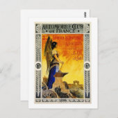 フランス自動車倶楽部1899 ポストカード (正面/裏面)