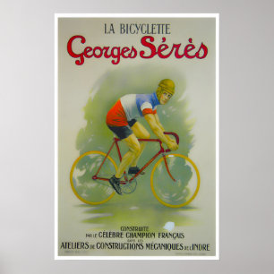 フランス自転車ポスター 自転車アート サイクリングプリント ポスター