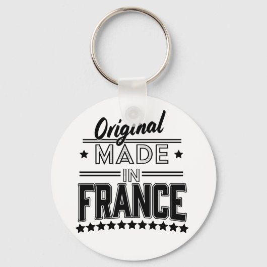 フランス製オリジナルロゴ キーホルダー (正面)