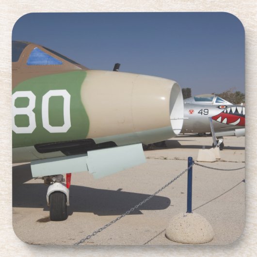 フランス製ミステール戦闘機 コースター (正面)