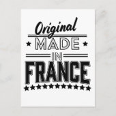 フランス製ロゴ ポストカード (正面)