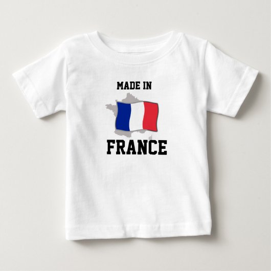 フランス製 ベビーTシャツ (正面)