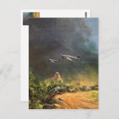 フランス解放の戦い ポストカード (正面/裏面)