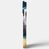 フランス誕生日バッシュ:かわいいフランスのブルドッグ Case-Mate iPhoneケース (裏面 / 左)