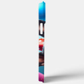 フランス誕生日バッシュ:かわいいフランスのブルドッグ Case-Mate iPhoneケース (裏面 / 右)