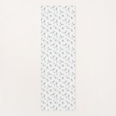 フランス語とデイジー ヨガマット (正面)