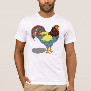 フランス語によってキルトにされるCoq Tシャツ