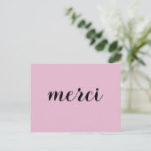 フランス語のありがとう ポストカード (スタンド正面)