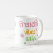 フランス語のビベスのみ コーヒーマグカップ (正面右)