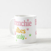 フランス語のビベスのみ コーヒーマグカップ (正面左)
