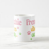 フランス語のビベスのみ コーヒーマグカップ (中央)