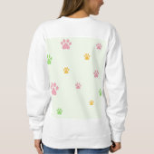 フランス語のビベスのみ スウェットシャツ (裏面)