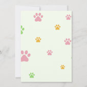 フランス語のビベスのみ 招待状 (裏面)