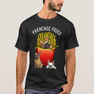 フランス語のフフランスのァイズブルドッグ男性の女性の子供 Tシャツ