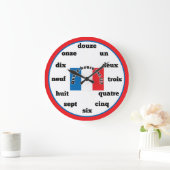 フランス語の柱時計 ラージ壁時計 (ホーム)