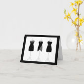 フランス語はテーマのメッセージカードを作ります カード (黄色い花)