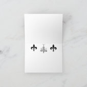 フランス語はテーマのメッセージカードを作ります カード (内部)