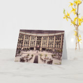 フランス語は、インディアナ西のBadenの春のホテル舐めます カード (黄色い花)