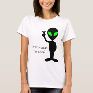 フランス語を話しますか? Tシャツ