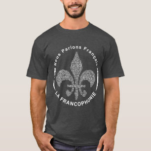 フランス語を話します Nous parlons franais We speak French Tシャツ