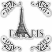 フランス語アクセントステッカー シール (正面)