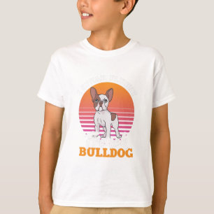 フランス語クロスギフト話I Fluentブルフランスのドッグ Tシャツ