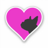 フランス語ステッカー シール (正面)