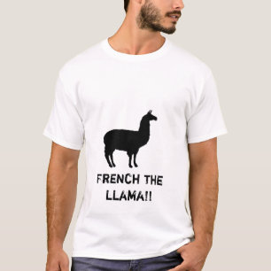 フランス語ラマ!! Tシャツ