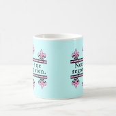 フランス語後悔プロダクト無し コーヒーマグカップ (中央)