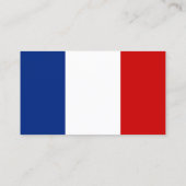 フランス語教師の名刺 名刺 (裏面)
