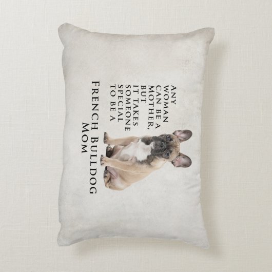 フランス語特性の枕 アクセントクッション (裏面(縦))