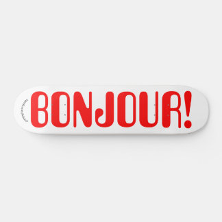 フランス語 スケートボード