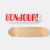 フランス語 スケートボード (横)