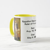 フランス語:  Napoleon Bonaparte マグカップ (正面左)