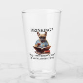 フランス読人の飲酒は記憶喪失を引き起こす タンブラーグラス (正面)