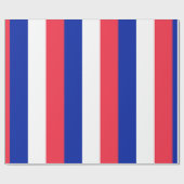 フランス赤白青 ラッピングペーパー (フラット)