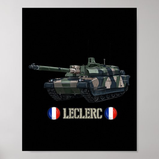 フランス軍隊モダン大戦主戦車レッカー ポスター (正面)
