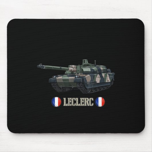 フランス軍隊モダン大戦主戦車レッカー マウスパッド (正面)