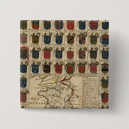 フランス軍隊 缶バッジ (正面)