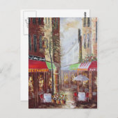 フランス通りはがき ポストカード (正面/裏面)