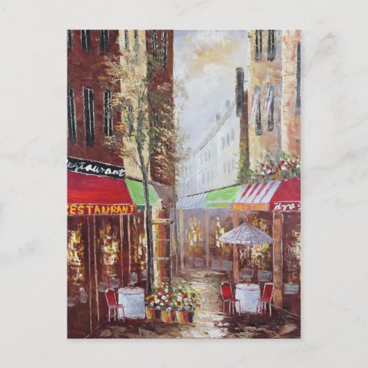 フランス通りはがき ポストカード (正面)