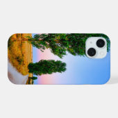 フランス道の道程 iPhone 15ケース (裏面横)
