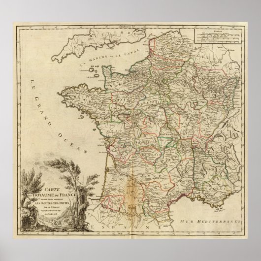 フランス郵政公社 ポスター (正面)