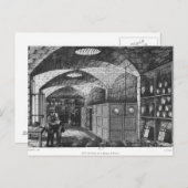 フランス銀行地下， 1897 ポストカード (正面/裏面)