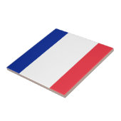 フランス陶磁器タイル国旗 タイル (側面)