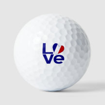 フランス青LOVEハート国旗