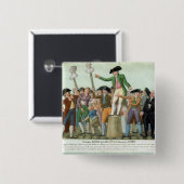 フランス革命の始め 缶バッジ (正面&裏面)