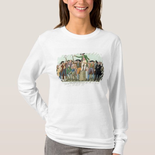 フランス革命の始め Tシャツ (正面)